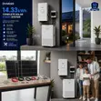 Dyness 14.33kWh Complete Solar Kit with 12 x 580W Panels - 2