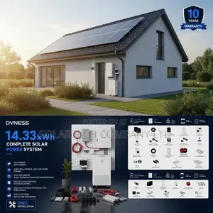 Complete 14.33kWh Dyness Solar Power System