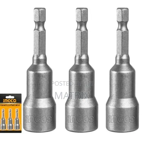 INGCO 3 Pcs Magnetic Nut Set - AMN0831 - 1