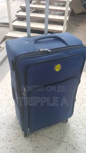 Prince Brand Blue Soft-Shell Suitcase (Large)