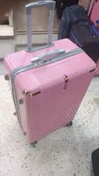 Large Hard-Shell Suitcase - Pink - 1