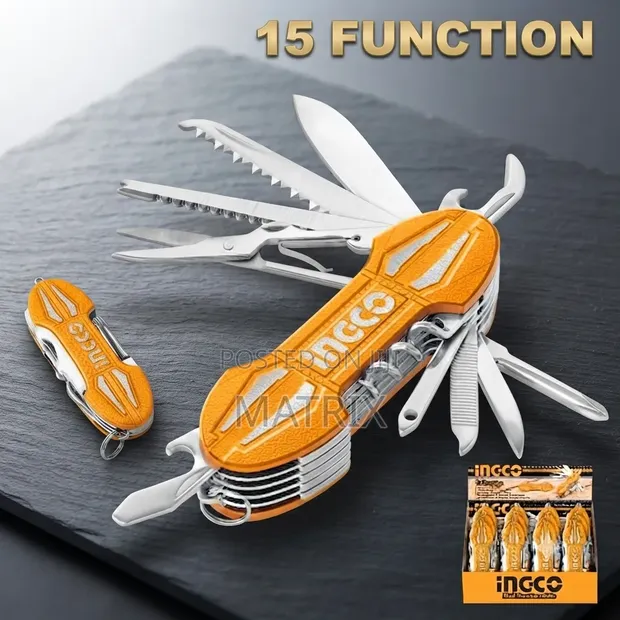 INGCO Multi-Function Knife (15 Functions) - 1