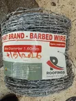 Galvanized Barbed Wire - 600 Meters - 2