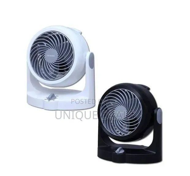 Compact White Table Fan - 1