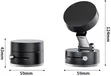 Foldable Magnetic Vacuum Phone Holder with Strong Suction Cup - 2