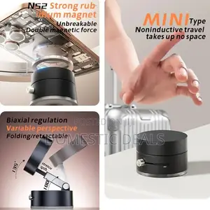 Magnetic Vacuum Phone Holder with Suction Cup