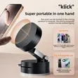 Magnetic Vacuum Phone Holder with Suction Cup - 4
