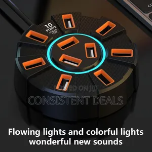10 Port USB Docking Station Expansion Hub