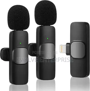K9 Dual Wireless Lavalier Microphone - Plug and Play