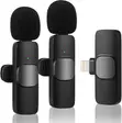 K9 Dual Wireless Lavalier Microphone - Plug and Play - 1