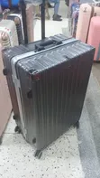 Large Dark Grey Hardshell Trolley Suitcase - 2