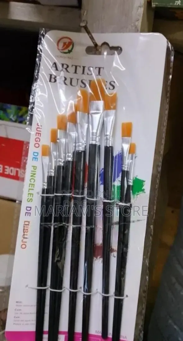 12-Piece Multipurpose Paintbrush Set - 1