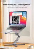 Yesido LP09 2-in-1 Foldable Laptop Height Holder - 2