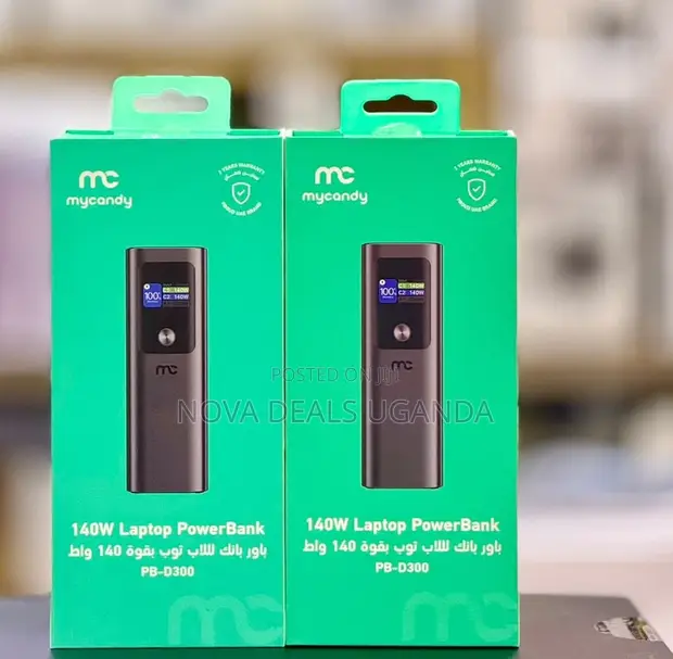 Mycandy Laptop Power Bank - 27000mAh 140W - 1