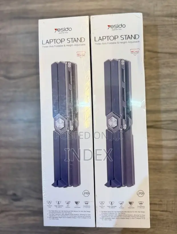 Yesido LP09 360° Rotating Aluminum Laptop Stand - 1