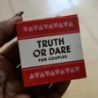 Truth or Dare Card Game for Couples - 1