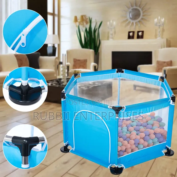 Hexagonal Baby Fence Playpen - 1