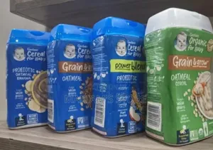 Gerber Baby Cereals - Probiotic Oatmeal Banana & Grain Grow