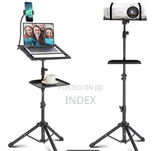 Laptop Projector Tripod Stand VS61, Adjustable 22-62 Inches - 1
