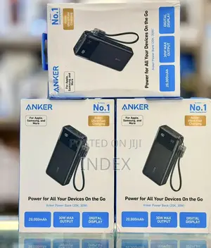 Anker 30W Power Bank 20000mAh Portable Charger