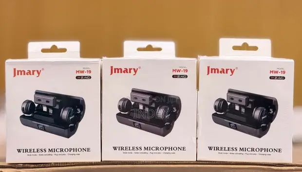 Jmary MW-19 Wireless Microphone 2-in-1 System - 1
