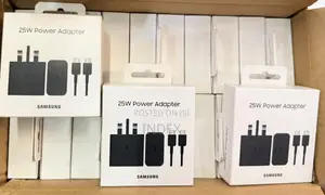 Original Samsung 25W Super Fast Charger with Type-C Cable