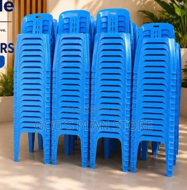 Vogue Plastic Chairs - Brand New - 1