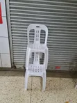 Brand New World Industries Outdoor Plastic Chairs (Blue) - 2