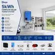 Complete 5kWh Solar Power System | 3kW Hybrid Deye - 1