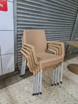 Ergonomic Plastic Dining Chairs (Brand New) - 1