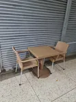 Lagoon Dining Plastic Table and Chairs - 3