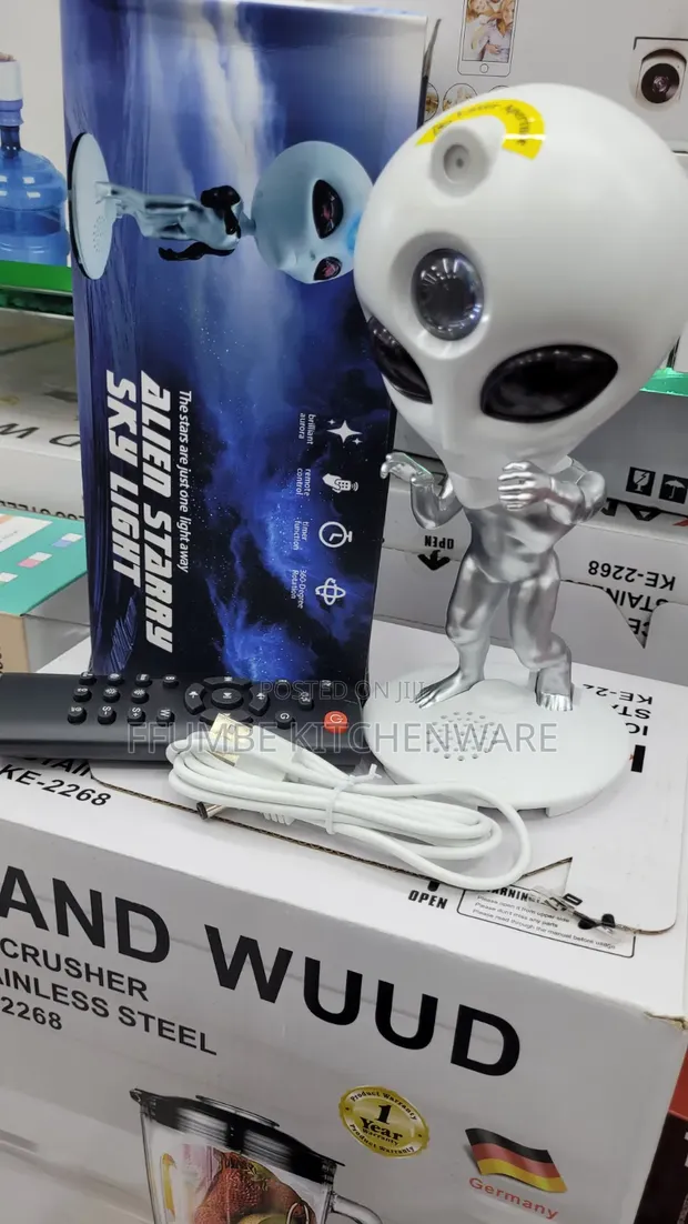 AEC Alien Starry Sky Galaxy Projector Light - 1