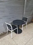 Plastic Dining Table and Chairs Set - 3