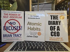 Novels: No Excuses, Atomic Habits, The Diary of a CEO