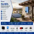 5kWh Lithium Solar Energy System with 6000 Cycle Battery - 1