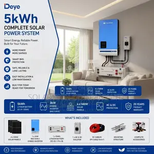 Brand New 3kW Hybrid Solar Package with 5kWh Lithium Storage