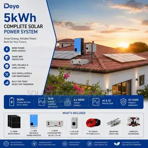 Complete Off-Grid Solar Power Kit 3kW Hybrid 48V System
