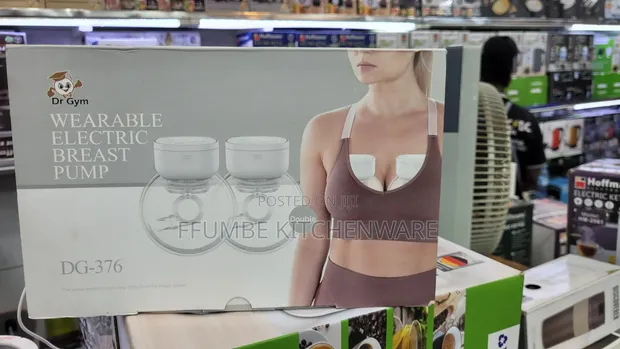 Dr Gym Wearable Electric Breast Pump - Double - 1
