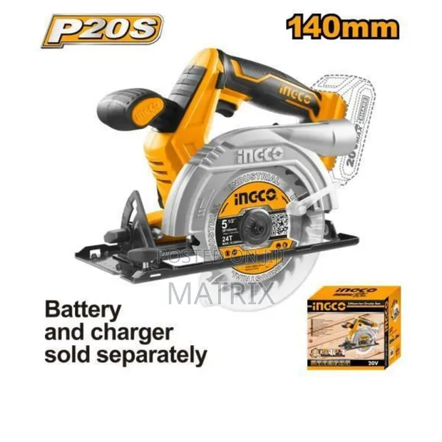 INGCO Rechargeable Circular Saw - CSLI1401 - 1