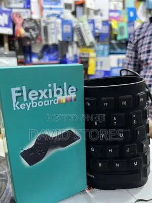 Flexible Roll-Up Waterproof Silicone Keyboard