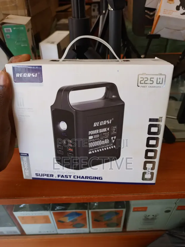 RECRSI RE-N016 Power Bank 100000mAh - 1