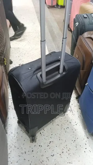 Dfavors Small Black Suitcase with Combination Lock
