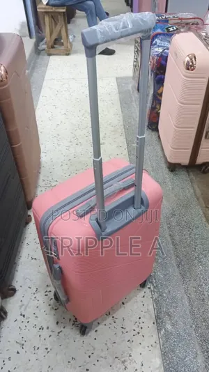 Pink Small Rubber Suitcase