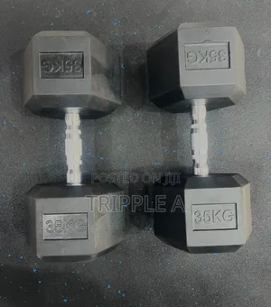 Hexagonal Dumbbells 35kg