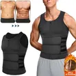 Airex Saun Zip Vest - Men's Neoprene Sauna Vest - 3