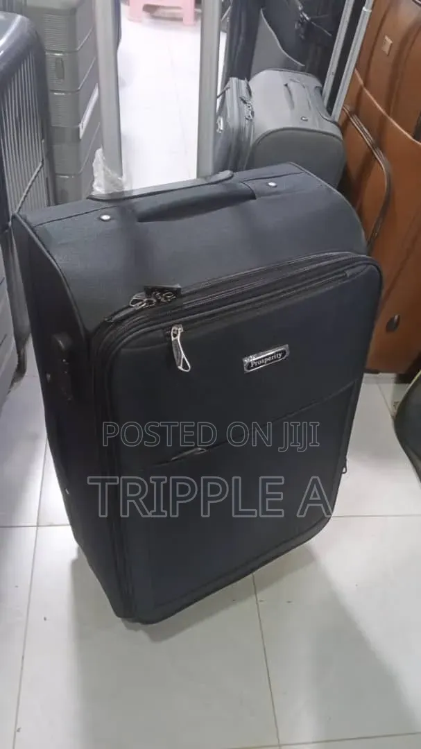 Prosperity Black Medium Suitcase - 1