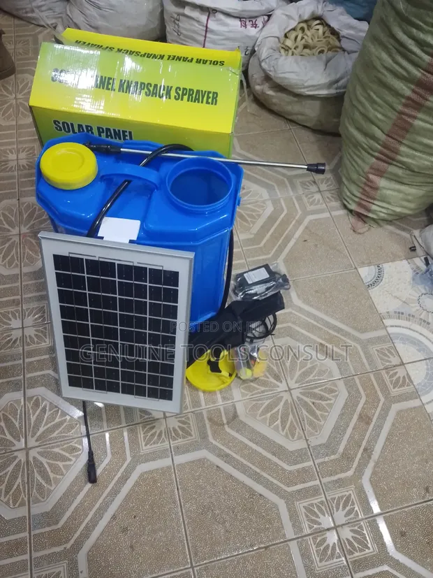 Solar Panel Knapsack Sprayer - 1