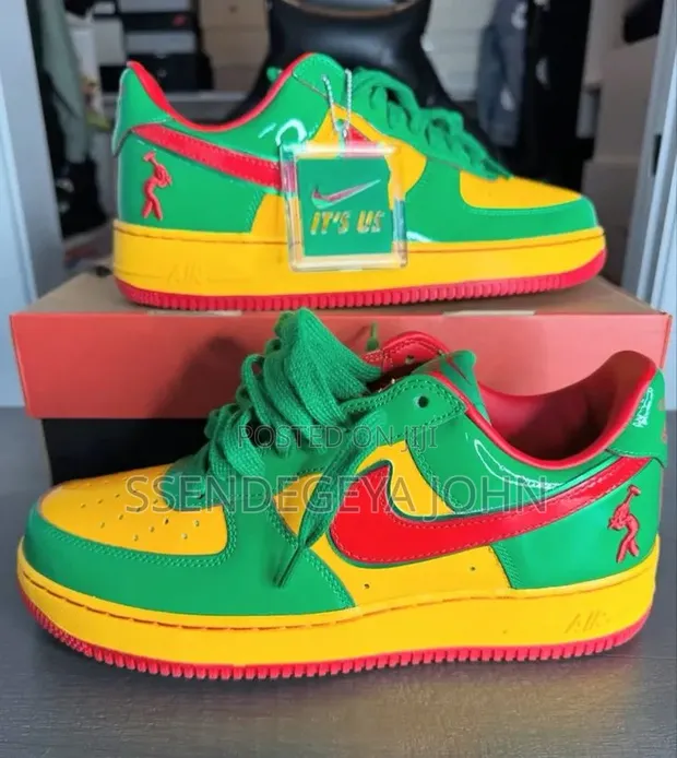 Nike x Lil Yachty Concrete Boys Air Force 1 Low 'Lucky Green' - 1