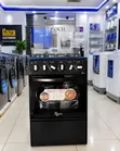 Roch 50x50cm Cooker: 3 Gas + 1 Electric Plate, Electric Oven - Black - 2