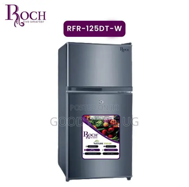 Roch RFR-125DT-W Double-Door Refrigerator - 1